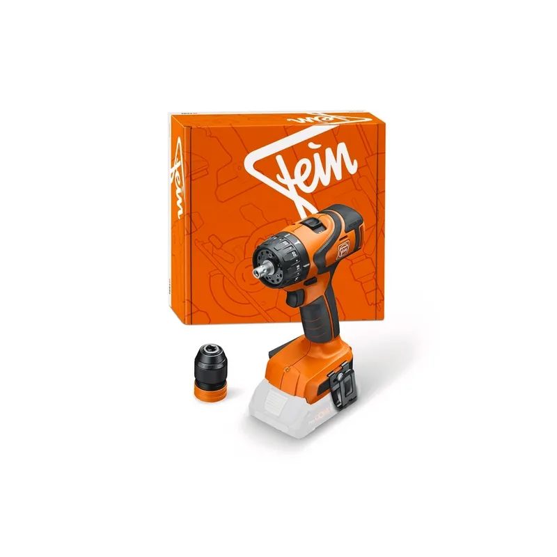 Fein 99100001555 ABS 18 Q AS Perceuse sans fil avec batterie et chargeur en boîte