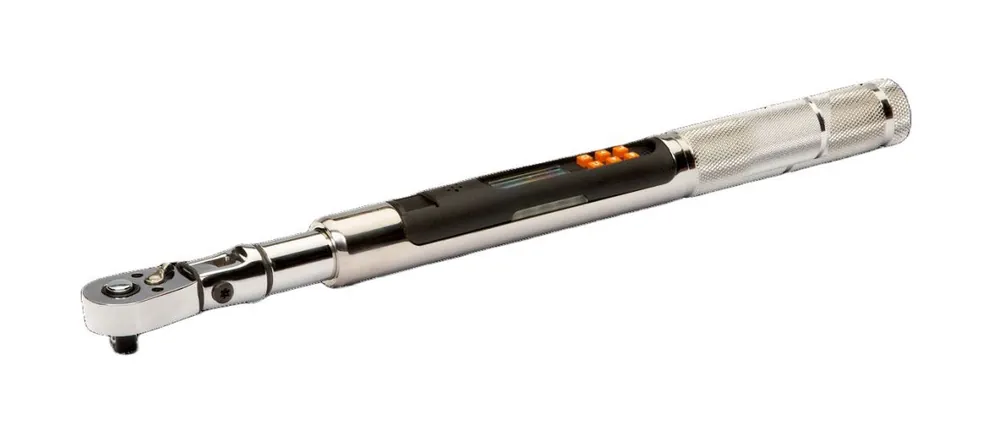Bahco TAWM1430M Clé dynamométrique et angulaire numérique tête à cliquet fixe micro avec mémoire 1/4", 1.5-30Nm