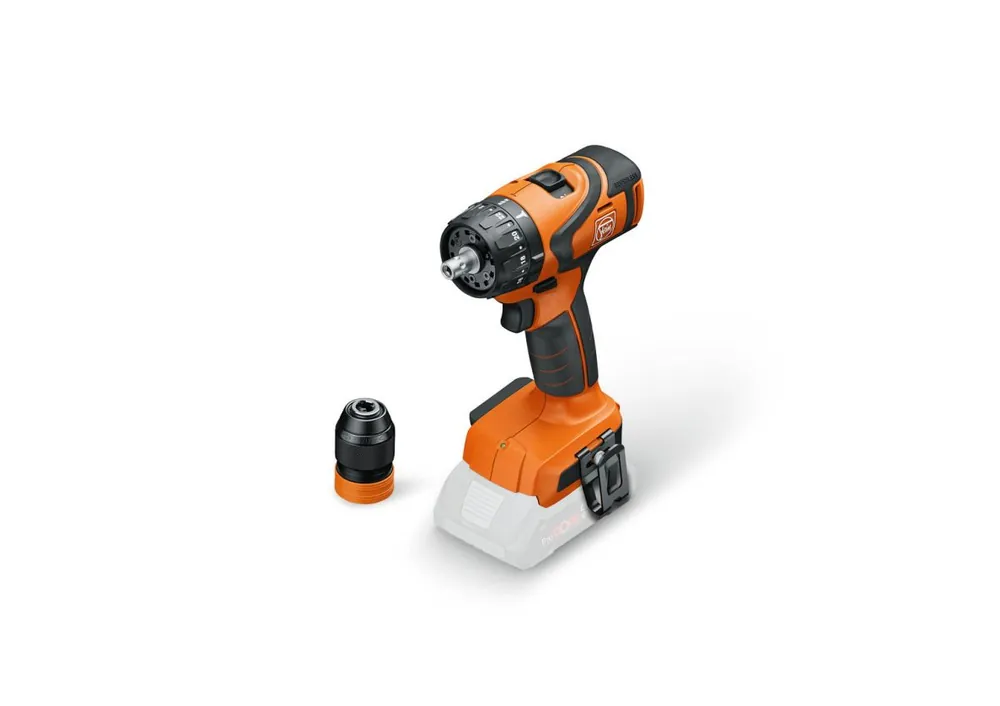 Fein 71132461000 Perceuse-visseuse sans fil ABS 18 Q AS à 2 vitesses, sans batterie ni chargeur, dans un coffret L-BOXX