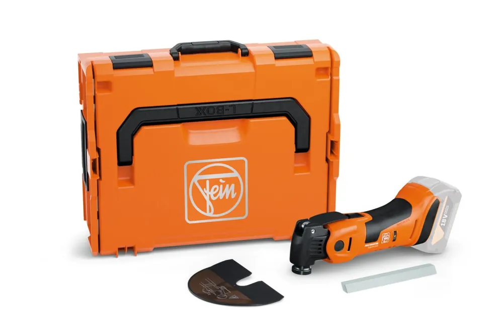 Fein 71293761000 Outil multifonction sans fil AMM 700-1.7 Q AS sans batterie ni chargeur dans une mallette L-BOXX