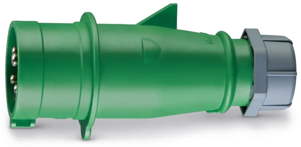 Fein Accessoires 30728123007 Fiche au-dessus de 50 V, 16 A, 100 - 300 Hz, 10 h, 3 phases + terre de protection