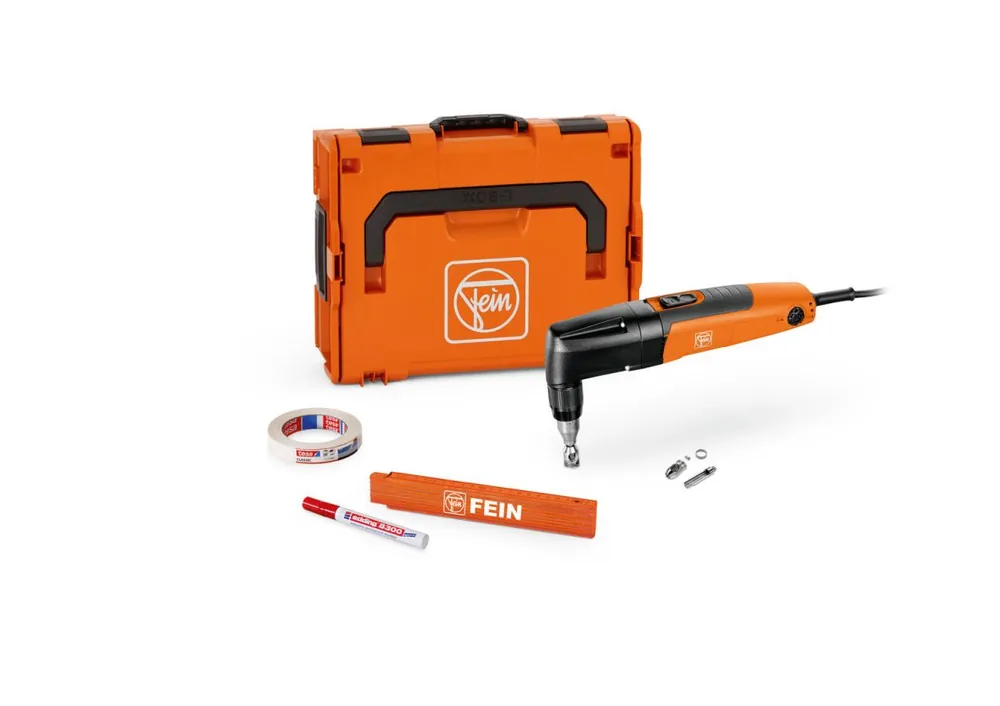 Fein 72324061000 BLK 2.0 E set Grignoteuse jusqu‘à 2 mm dans un étui L-BOXX