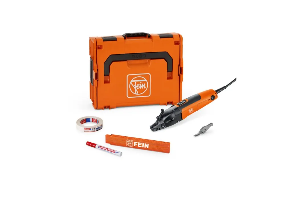 Fein 72303262000 BSS 1.6 CE set Jeu de ciseaux en continu jusqu‘à 1,6 mm dans une mallette L-BOXX