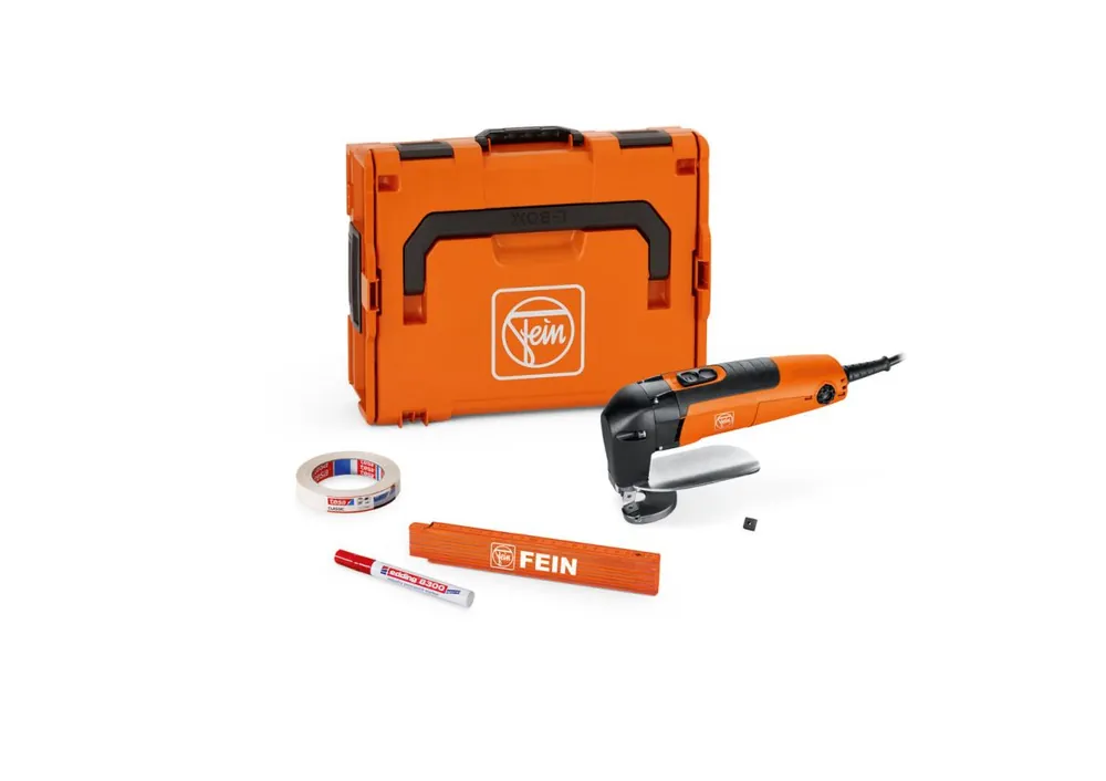Fein 72303462000 BLS 1.6 E set Cisaille à tôle jusqu‘à 1.6 mm en coffret L-BOXX