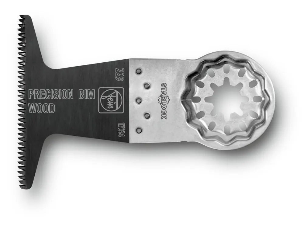 Fein Accessoires 63502229210 E-Cut Precision BIM Lame de scie à emboîter 50x65 Starlock BIM 1ST
