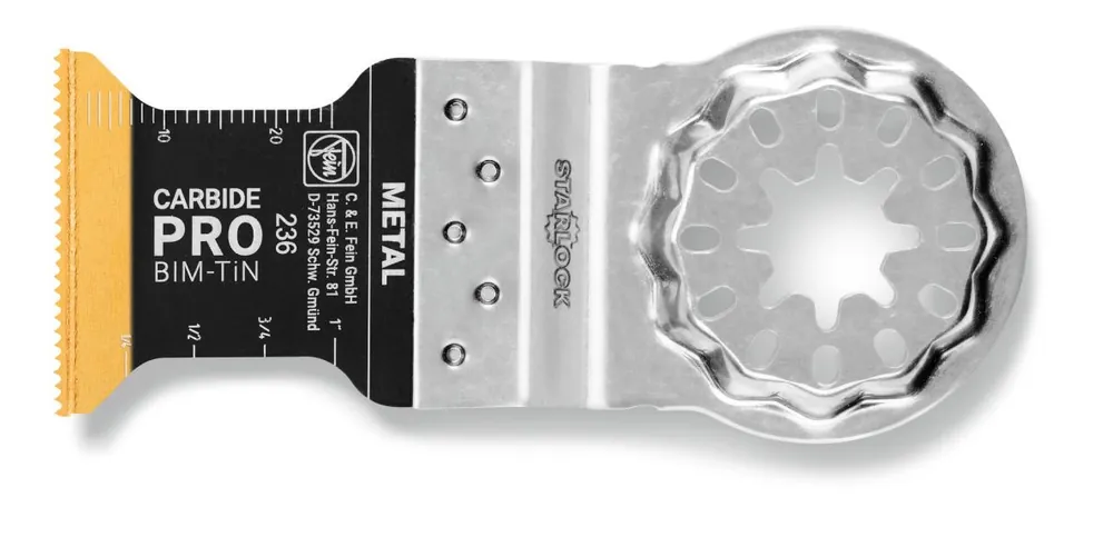 Fein Accessoires 63502236220 Lame de scie circulaire E-Cut Carbide Pro Starlock HM 40 mm
