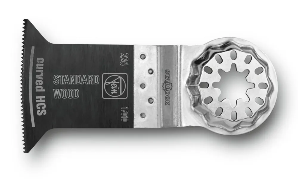Fein Accessoires 63502226210 E-Cut Standard Lame de scie d‘évidement courbée 50x50 Starlock 1ST