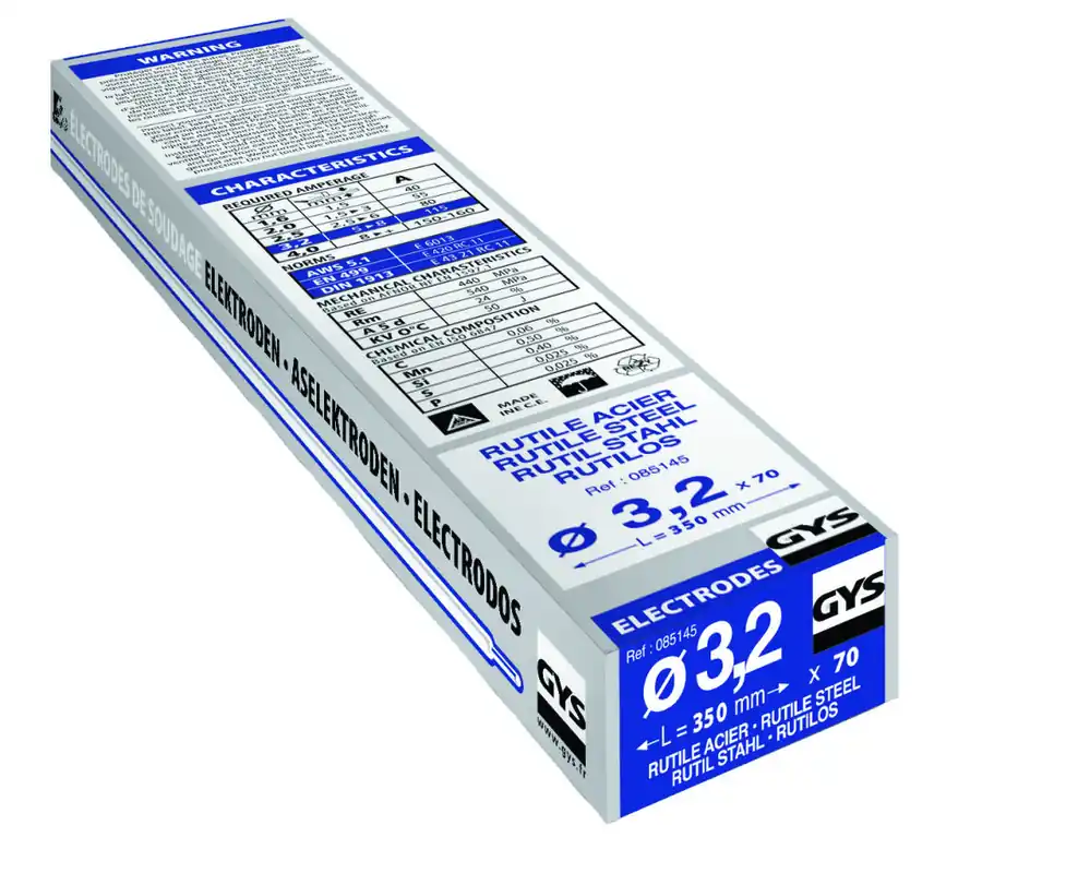 Gys 5193085145 Électrodes en acier Ø3.2 x 350 mm 70 pièces