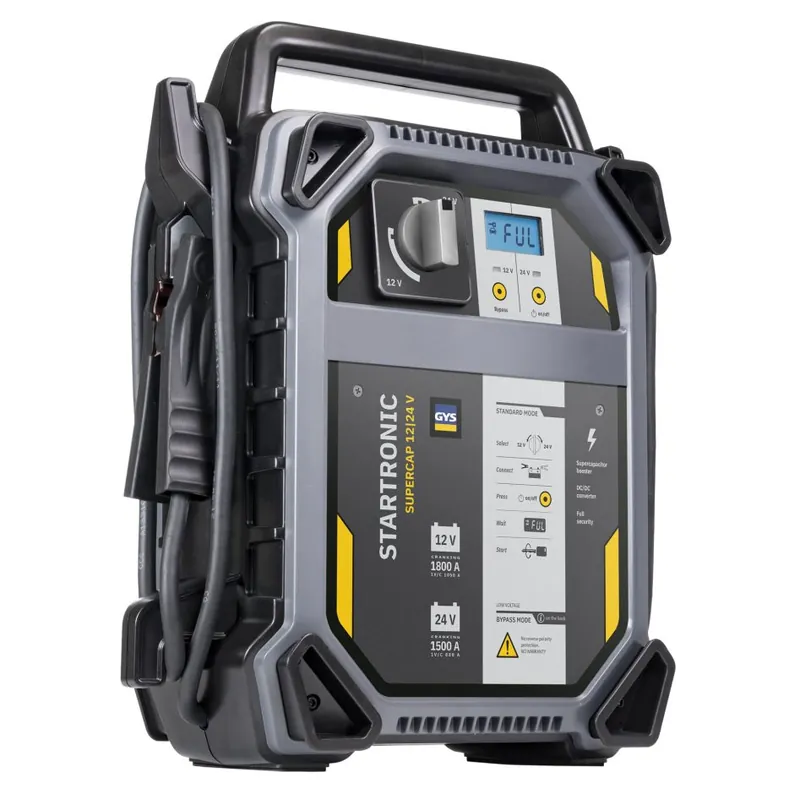 Gys 5192082816 Booster de démarrage STARTRONIC SUPERCAP 12/24V