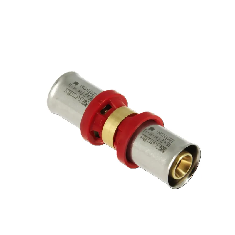 Bonfix 2000110 Raccord droit Alu-press 16 x 16 mm