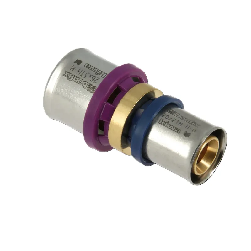 Bonfix 2000455 Réducteur droit Alu-press 26 x 20 mm