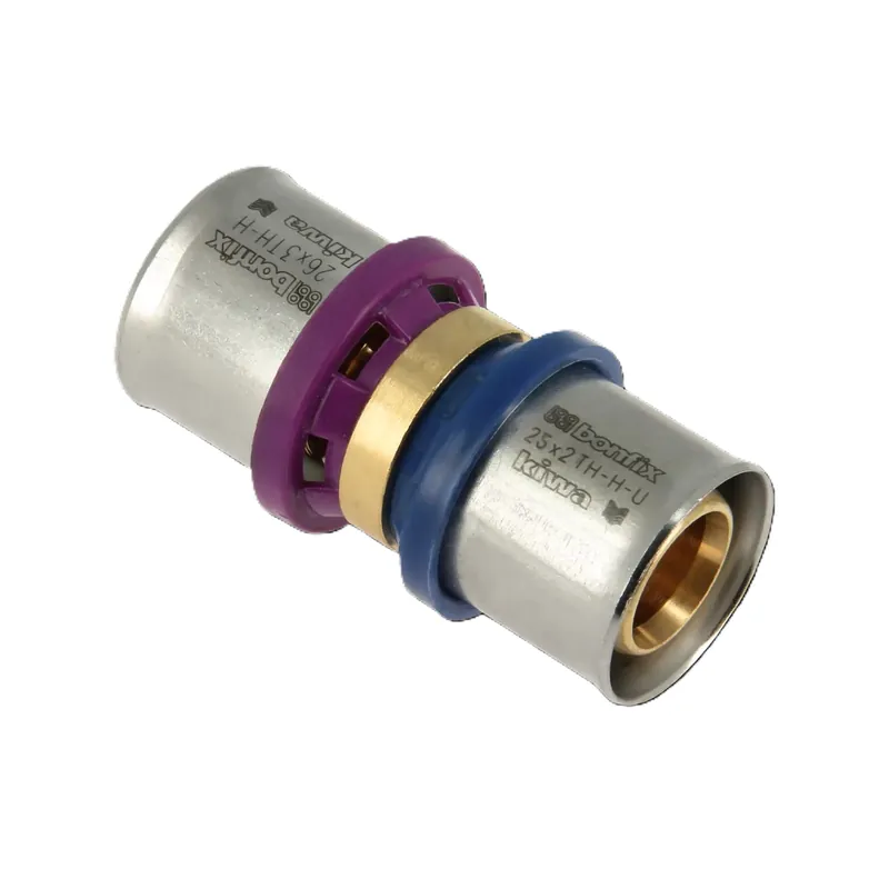 Bonfix 2000458 Réducteur droit Alu-press 26 x 25 mm