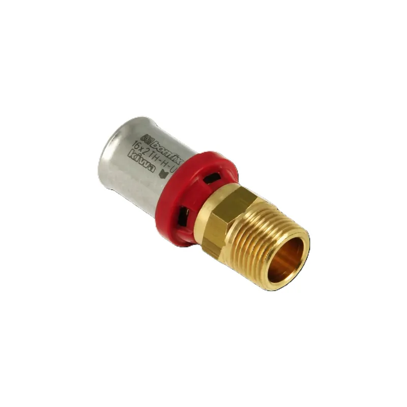 Bonfix 2000235 Embout Alu-press filetage extérieur 3/4" x 16 mm