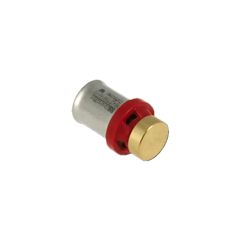 Bonfix 2004010 Raccord d‘extrémité Alu-press 16 mm