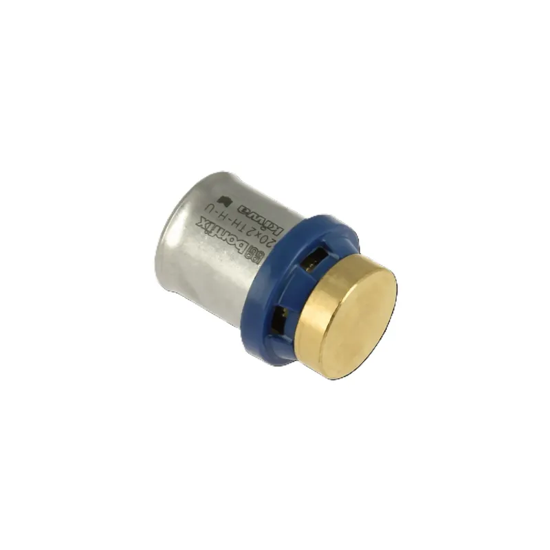Bonfix 2004015 Raccord d‘extrémité Alu-press 20 mm