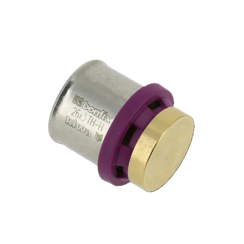 Bonfix 2004020 Raccord d‘extrémité Alu-press 26 mm
