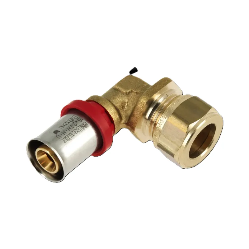 Bonfix 2004510 Réducteur de genou Alu-press 16 x 15 mm raccord à compression