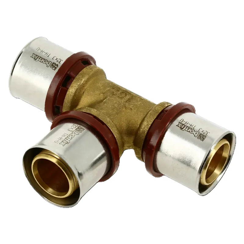 Bonfix 2000530 Pièce en T Alu-press 32 x 32 x 32 mm