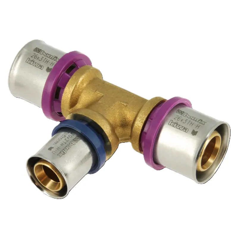 Bonfix 2000872 Réducteur Alu-press pièce en T 26 x 20 x 26 mm