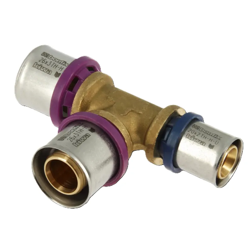 Bonfix 2000875 Réducteur de pression en alu pièce en T 26 x 26 x 20 mm