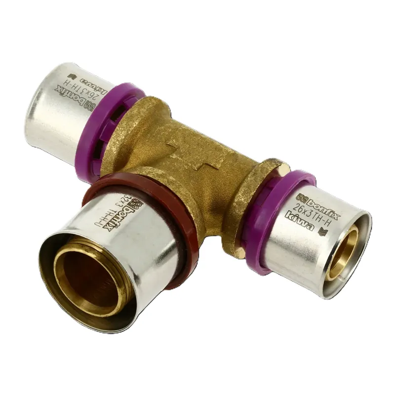 Bonfix 2000877 Réducteur de pression en alu pièce en T 26 x 32 x 26 mm