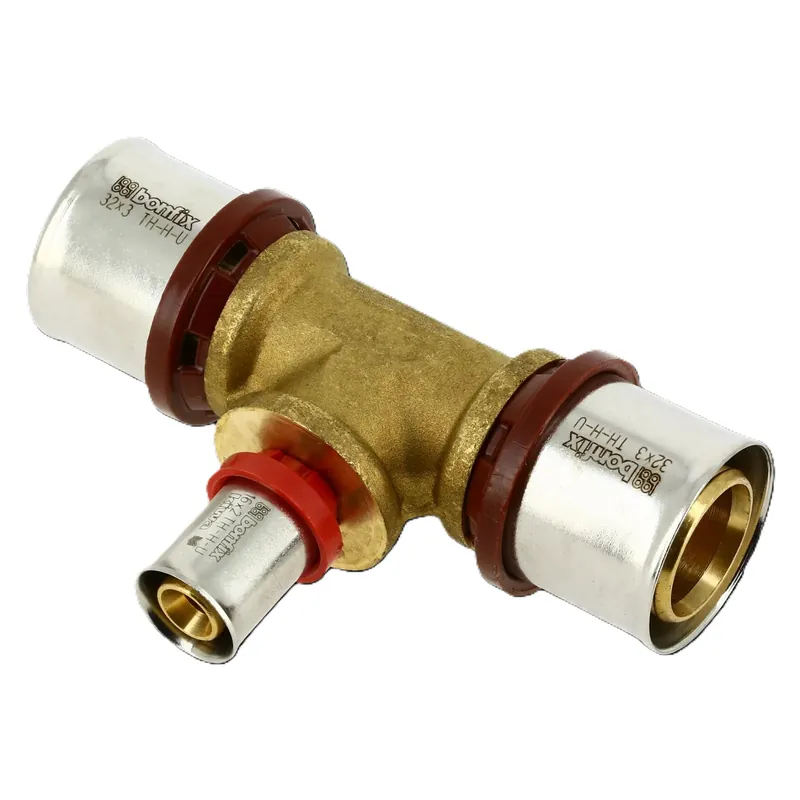 Bonfix 2000878 Réducteur Alu-press pièce en T 32 x 16 x 32 mm