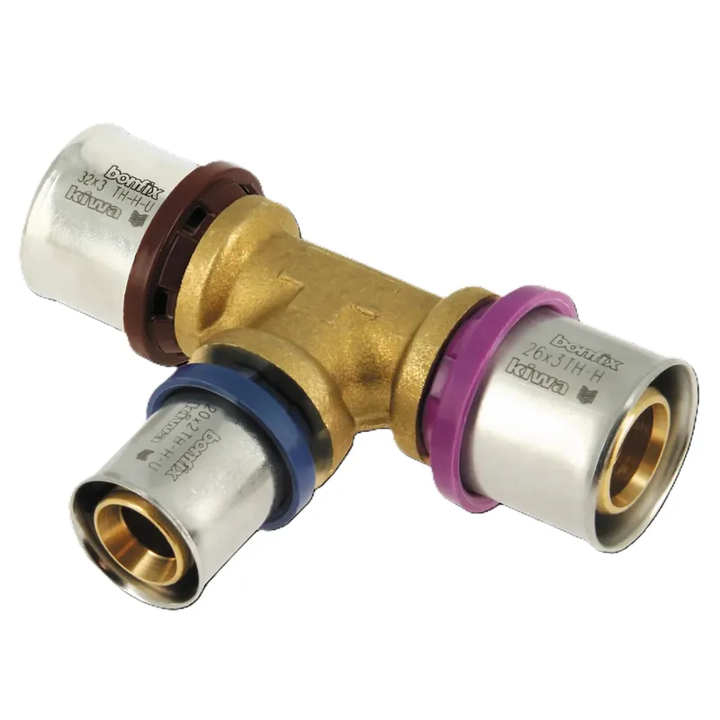 Bonfix 2000881 Réducteur de pression en alu pièce en T 32 x 20 x 26 mm