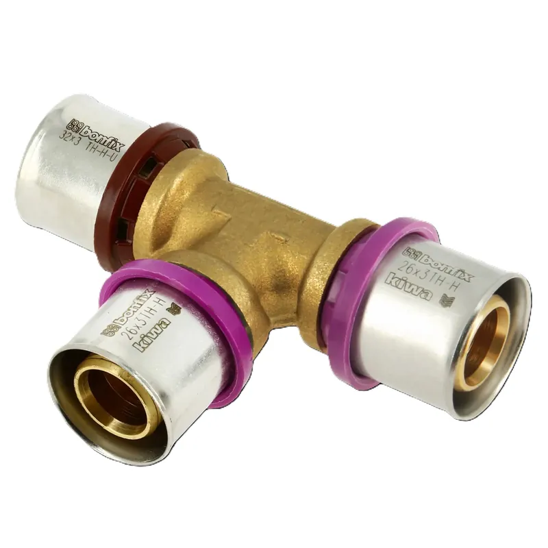 Bonfix 2000889 Réducteur de pression en alu pièce en T 32 x 26 x 26 mm