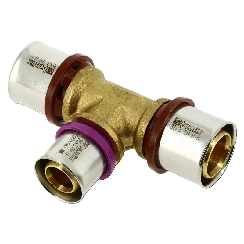 Bonfix 2000890 Réducteur de pression en alu pièce en T 32 x 26 x 32 mm