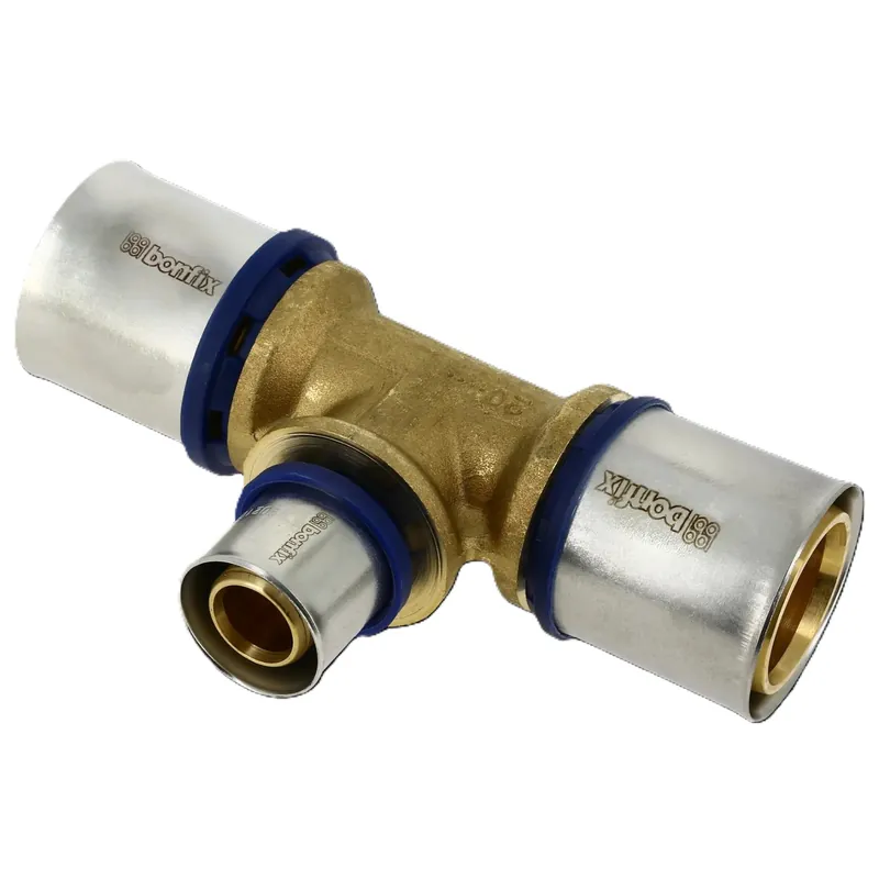 Bonfix 2000895 Réducteur Alu-press pièce en T 50 x 26 x 50 mm