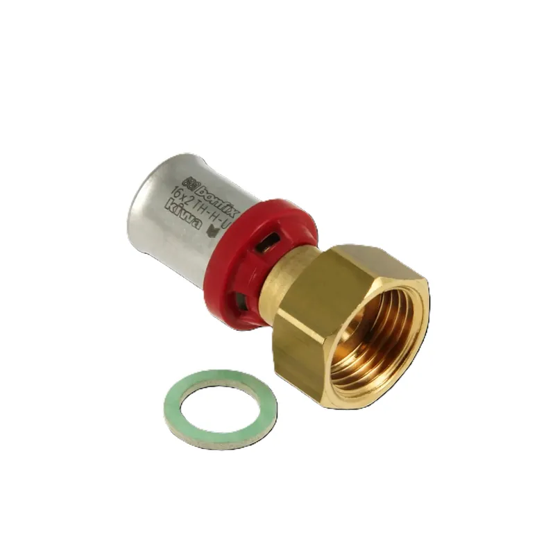 Bonfix 2002010 Accouplement Alu-press en 2 parties avec écrou libre 3/4 "x 16 mm