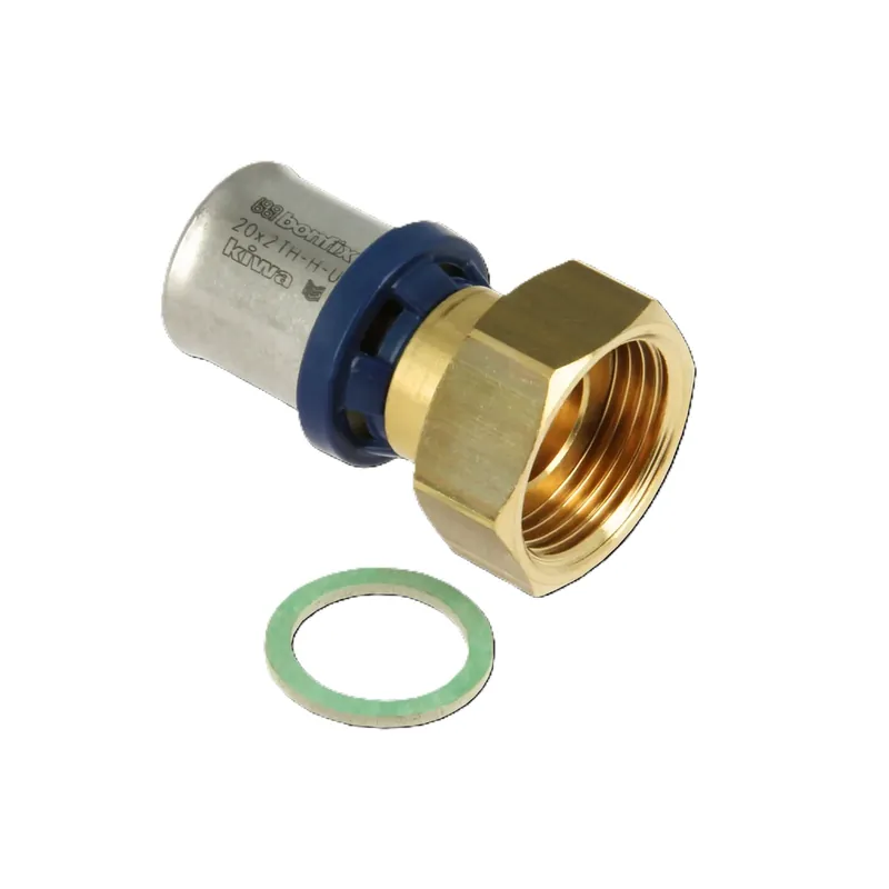 Bonfix 2002020 Accouplement Alu-press en 2 parties avec écrou libre 3/4 "x 20 mm