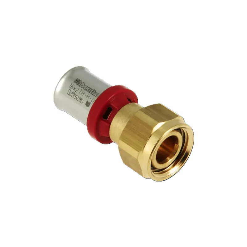 Bonfix 2002205 Accouplement Alu-press 2 pièces avec eurocône 1/2 "x 16 mm