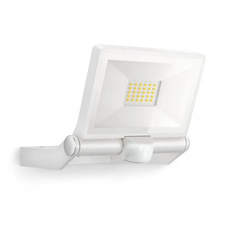 Steinel 065256 Xled ONE Spot d‘extérieur blanc avec détecteur de mouvement