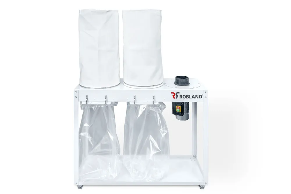 Robland TN-DC2M Extracteur de copeaux à deux sacs 230V mono