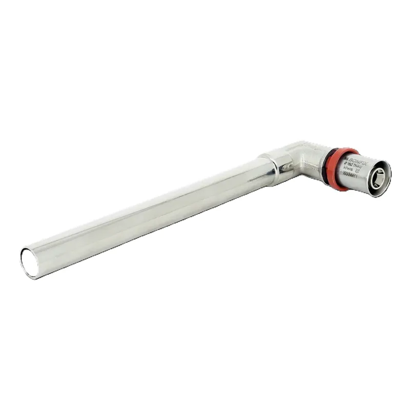 Bonfix 2001305 Coude de radiateur Alu-press 16 x 15 mm tube L=15 cm
