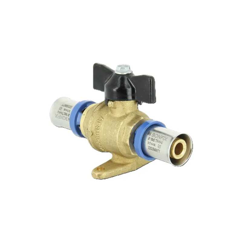 Bonfix 2002405 Robinet à boisseau sphérique Alu-press 16 x 16 mm