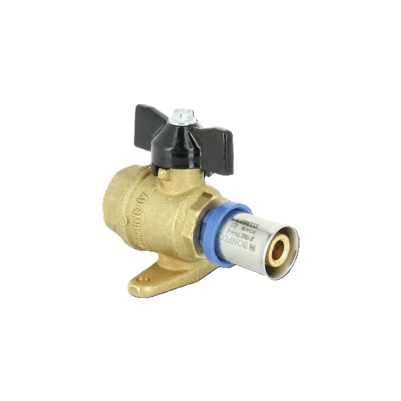 Bonfix 2002510 Robinet à boisseau sphérique Alu-press 1/2" filetage femelle x 20 mm