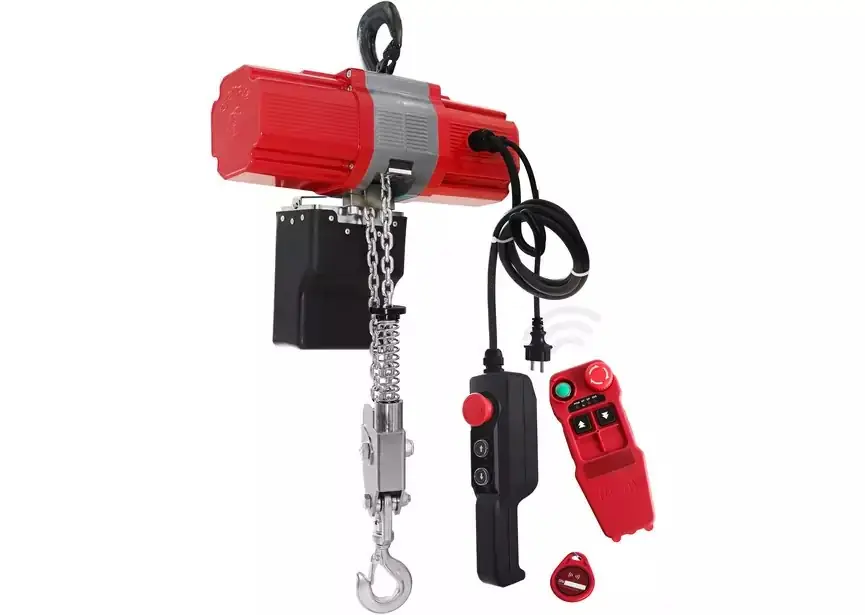 Metal Works 758613175 KT1006MR Palan électrique à chaîne 990 kg 6 m 230 V avec télécommande sans fil
