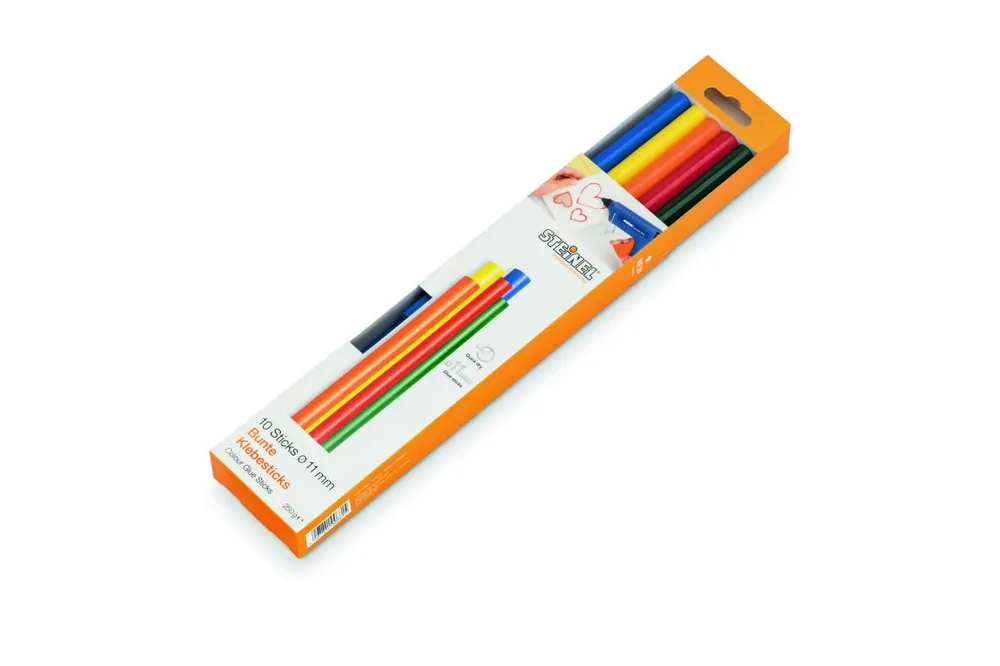 Steinel 006815 Cartouches de colle Ø11mm 250g colorées 10ST