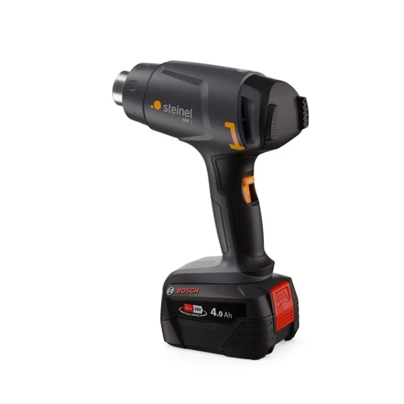 Steinel 088071 MobileHeat 1 Pistolet à air chaud sans fil 1x 18V 4.0Ah batterie et chargeur dans la boîte