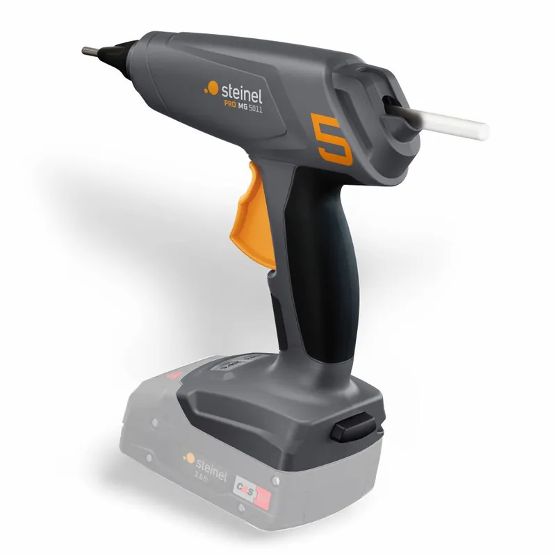 Steinel 084684 Pistolet à colle sans fil MobileGlue 5011 excl. batterie et chargeur + 3 cartouches de colle dans la boîte
