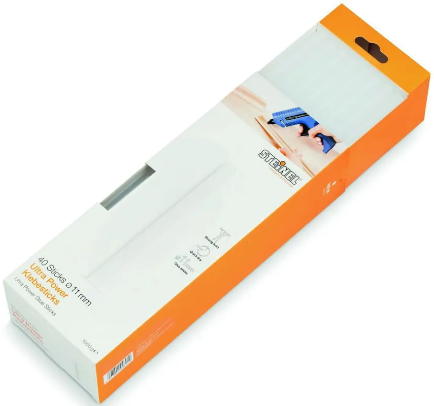Steinel 046910 Cartouches de colle Ultra Power 11mm 1000g 40ST