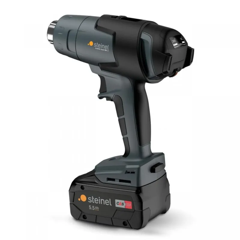 Steinel 068226 MobileHeat 3 Pistolet à air chaud sans fil 1x 18V 5.5Ah batterie et chargeur en mallette