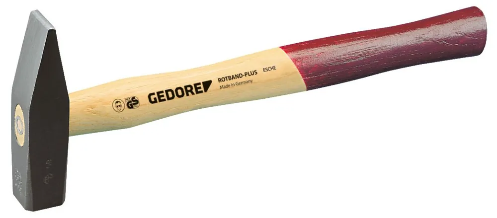 Gedore 8587140 4 E-2000 Marteau d‘établi avec manche en frêne 2000 g