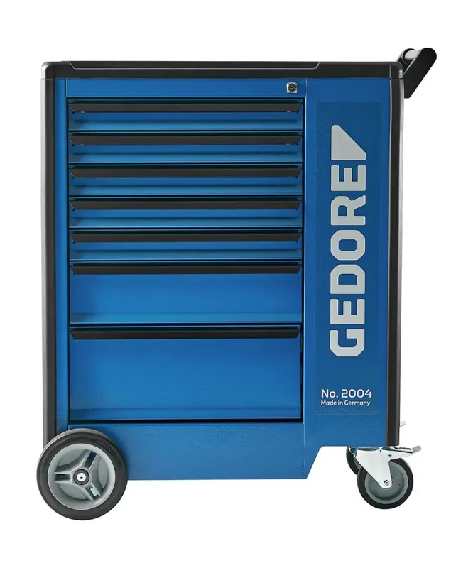 Gedore 2827360 2004 0511 E Chariot à outils avec fermeture individuelle des tiroirs
