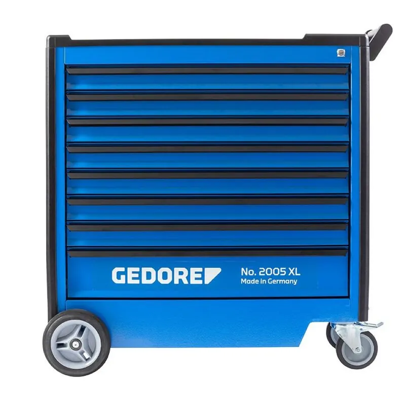Gedore 3437485 2005 XL 0710 XL chariot à outils, 8 tiroirs