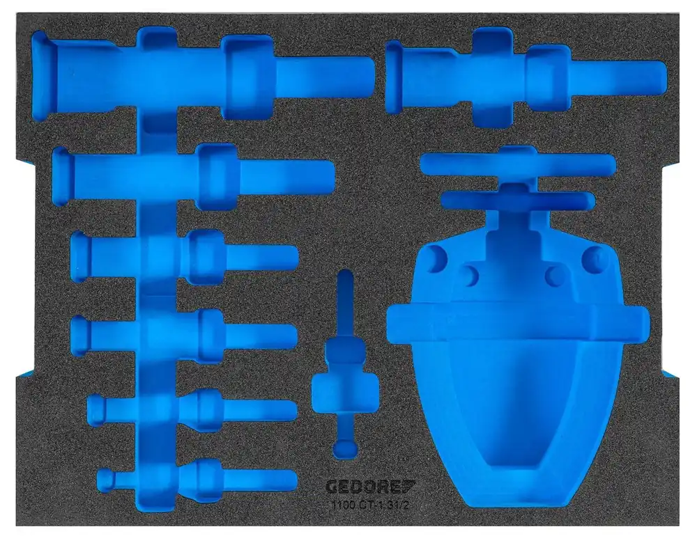 Gedore 3461793 EI-1100 CT-1.31/2 Module de mousse CT vide