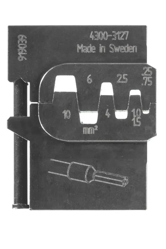 Gedore 1830600 8140-06 Mâchoires de sertissage pour embouts 0,25-10mm