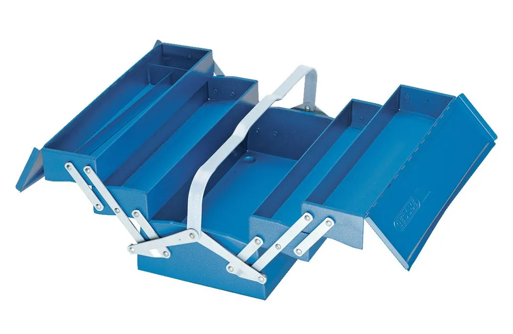 Gedore 6609060 1265 L Boîte à outils vide, 5 compartiments, 210x420x225 mm